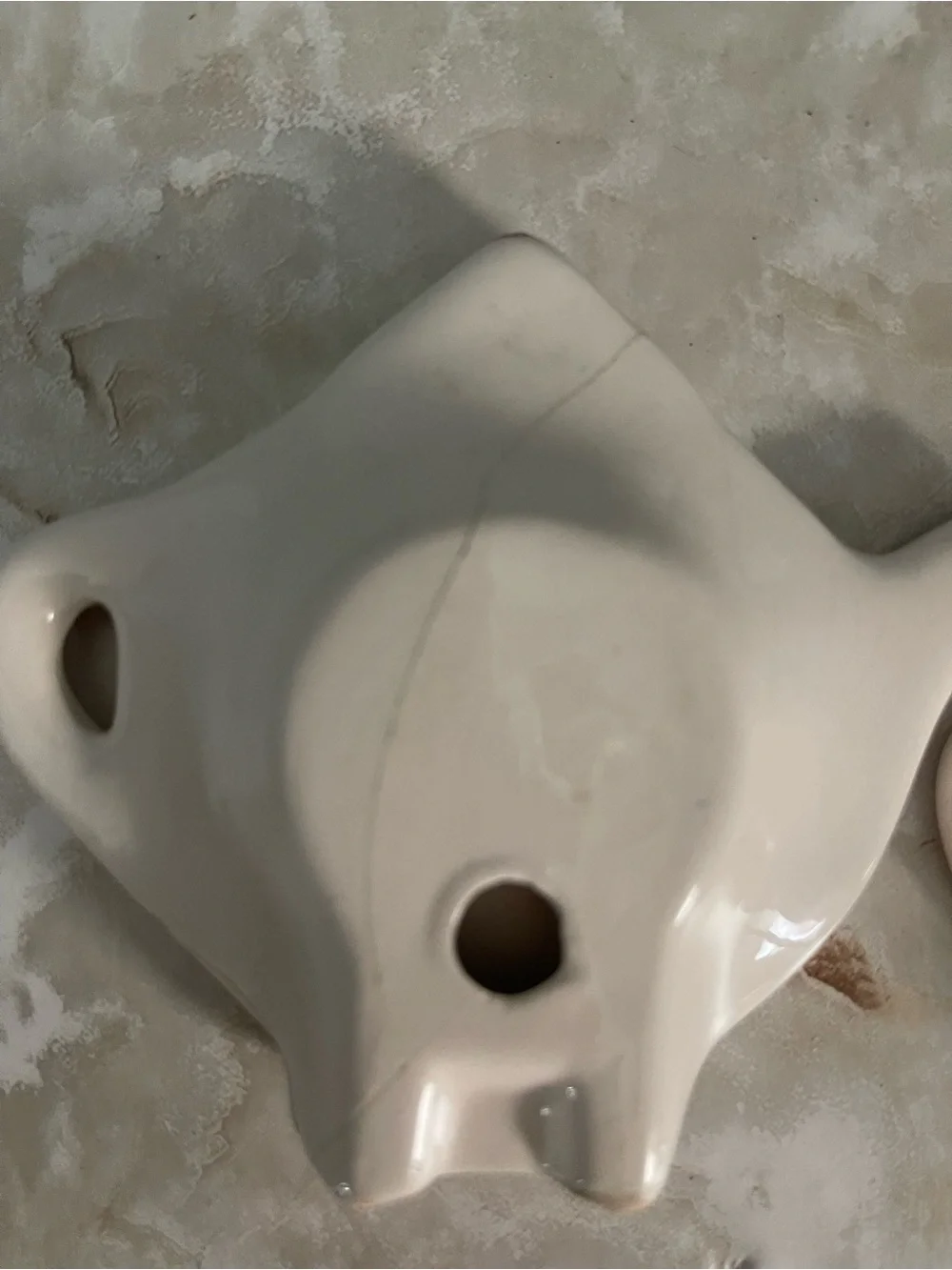 Pair of Floral 'I'll Hold The Bag' Teapot Spoon or Teabag Rests